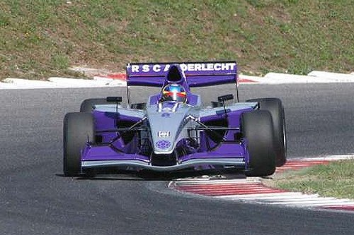 Nico Verdonck letterlijk in vuur en vlam van Superleague Formula